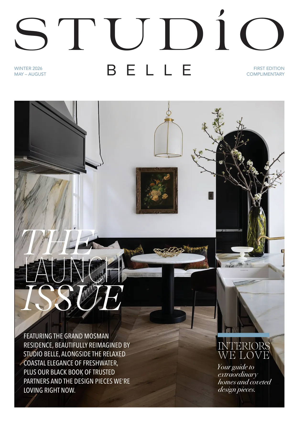 STUDIO BELLE Magazine — page 1